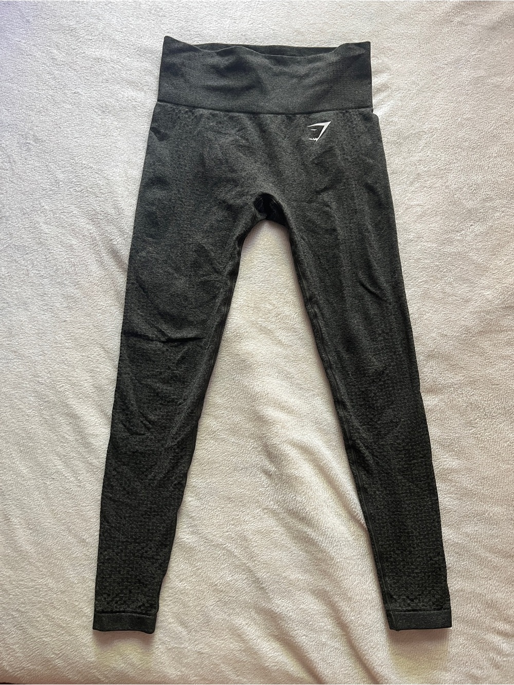 Gymshark Dark Green Seamless High-Waist Leggings XS